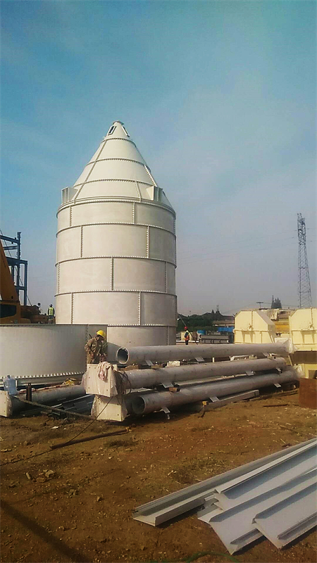 In 2018, Luwei provided 200T outer flange silos for Changxing Project .